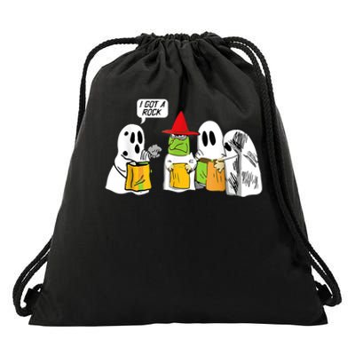 I Got A Rock Ghost, Halloween Party Drawstring Bag