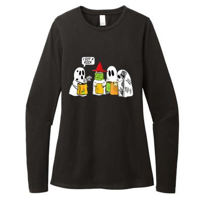 I Got A Rock Ghost, Halloween Party Womens CVC Long Sleeve Shirt