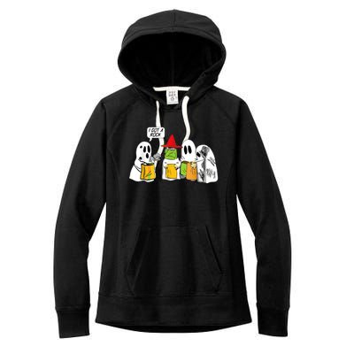 I Got A Rock Ghost, Halloween Party Women's Fleece Hoodie