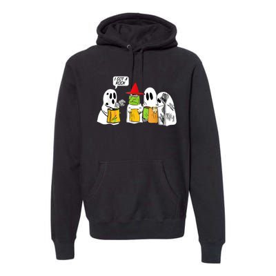 I Got A Rock Ghost, Halloween Party Premium Hoodie