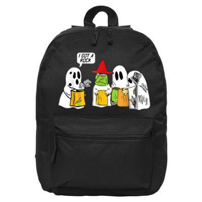 I Got A Rock Ghost, Halloween Party 16 in Basic Backpack