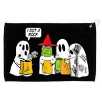 I Got A Rock Ghost, Halloween Party Grommeted Golf Towel