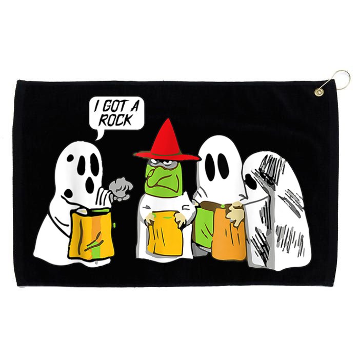 I Got A Rock Ghost, Halloween Party Grommeted Golf Towel