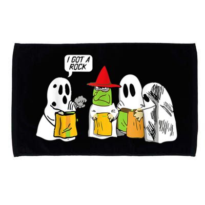 I Got A Rock Ghost, Halloween Party Microfiber Hand Towel