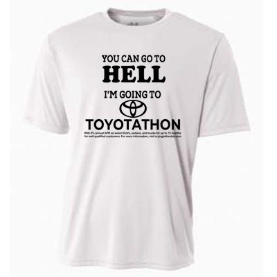 I Got A Lobotomy Done At Toyotathon Cooling Performance Crew T-Shirt