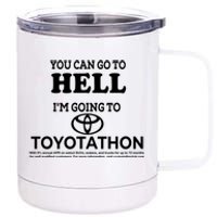 I Got A Lobotomy Done At Toyotathon 12 oz Stainless Steel Tumbler Cup