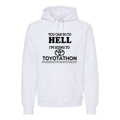 I Got A Lobotomy Done At Toyotathon Premium Hoodie