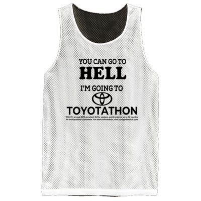 I Got A Lobotomy Done At Toyotathon Mesh Reversible Basketball Jersey Tank