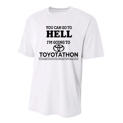 I Got A Lobotomy Done At Toyotathon Performance Sprint T-Shirt