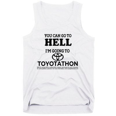 I Got A Lobotomy Done At Toyotathon Tank Top