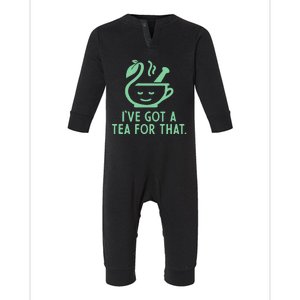 IVe Got A Tea For That Infant Fleece One Piece