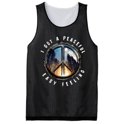 I Got A Peaceful Easy Feeling Mesh Reversible Basketball Jersey Tank