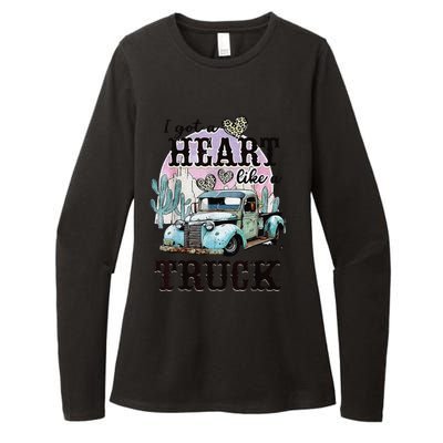 I Got A Heart Like A Truck Runs On Dreams Womens CVC Long Sleeve Shirt