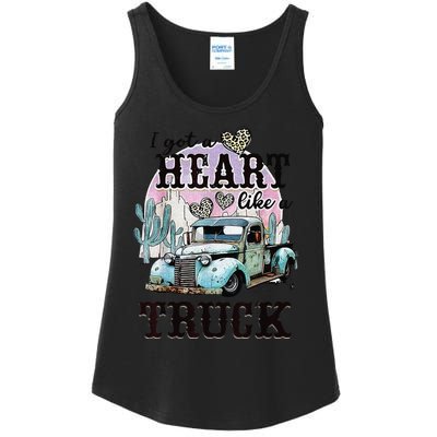 I Got A Heart Like A Truck Runs On Dreams Ladies Essential Tank