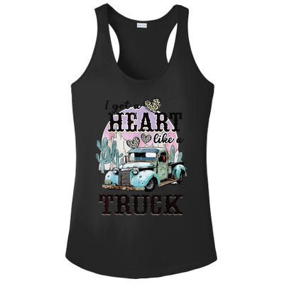 I Got A Heart Like A Truck Runs On Dreams Ladies PosiCharge Competitor Racerback Tank