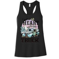 I Got A Heart Like A Truck Runs On Dreams Women's Racerback Tank