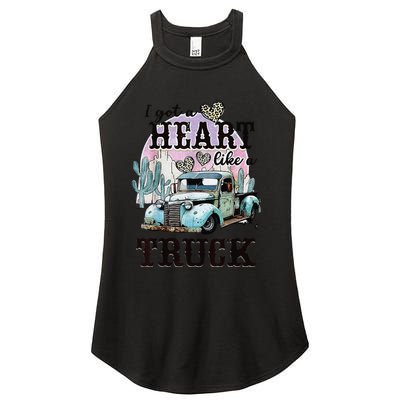 I Got A Heart Like A Truck Runs On Dreams Women's Perfect Tri Rocker Tank