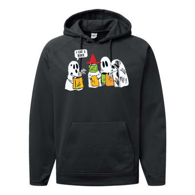 I Got A Rock Halloween Cute Fall Performance Fleece Hoodie