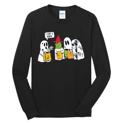 I Got A Rock Halloween Cute Fall Tall Long Sleeve T-Shirt