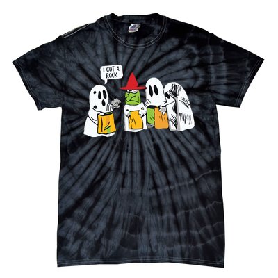 I Got A Rock Halloween Cute Fall Tie-Dye T-Shirt