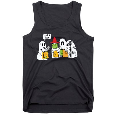 I Got A Rock Halloween Cute Fall Tank Top