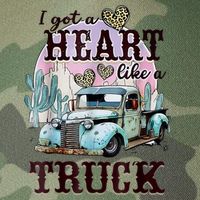 I Got A Heart Like A Truck Runs On Dreams Legacy Tie Dye Trucker Hat