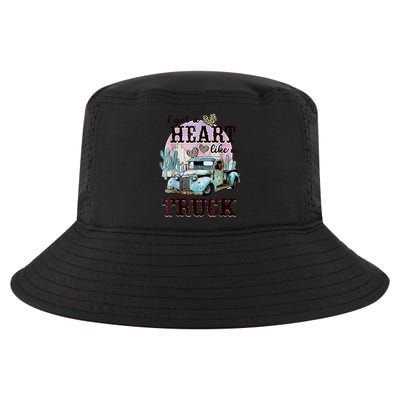 I Got A Heart Like A Truck Runs On Dreams Cool Comfort Performance Bucket Hat