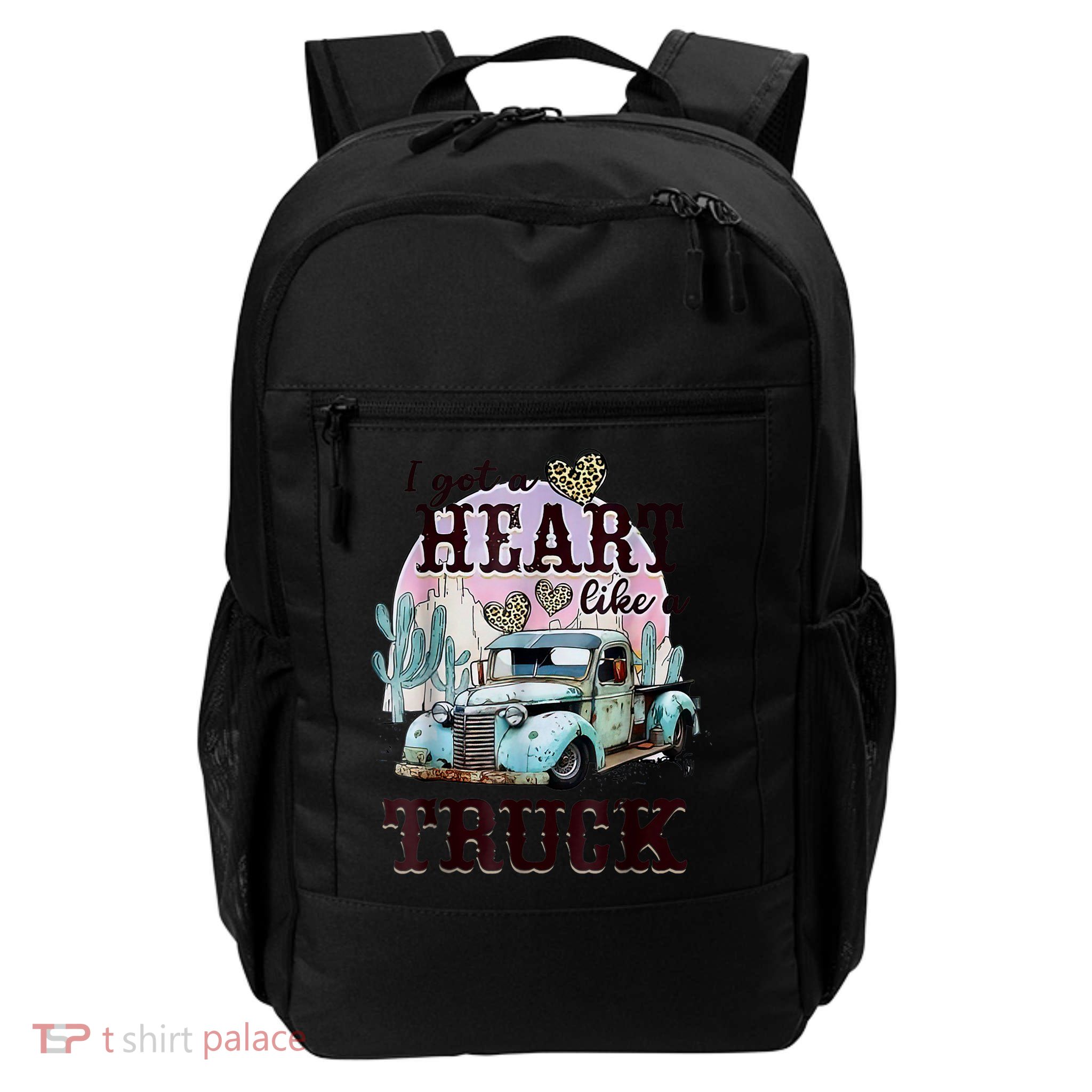 I Got A Heart Like A Truck Runs On Dreams Backpack