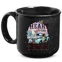 I Got A Heart Like A Truck Runs On Dreams 15oz Campfire Ceramic Mug