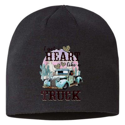 I Got A Heart Like A Truck Runs On Dreams Sustainable Beanie