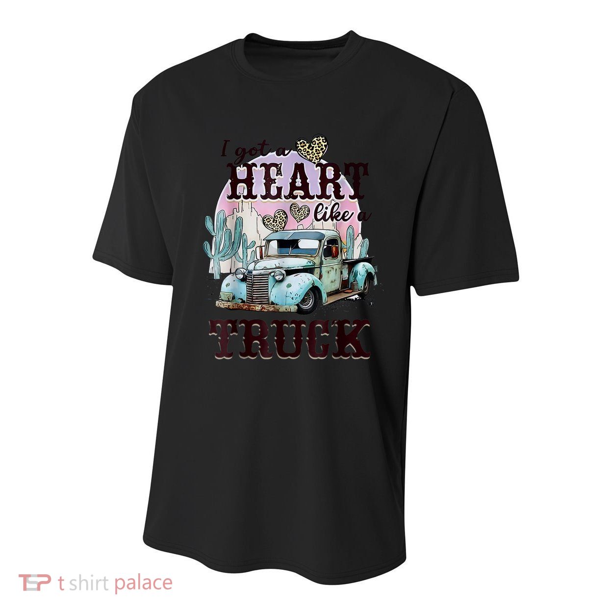 I Got A Heart Like A Truck Runs On Dreams Youth Performance Sprint T-Shirt