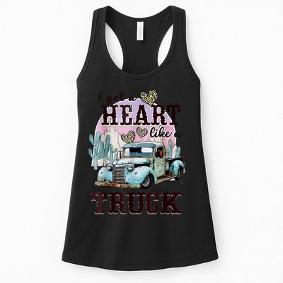 I Got A Heart Like A Truck Runs On Dreams Womens Tank Top