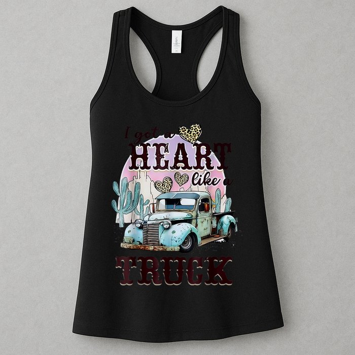 I Got A Heart Like A Truck Runs On Dreams Womens Tank Top