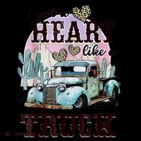 I Got A Heart Like A Truck Runs On Dreams Toddler Sweatshirt
