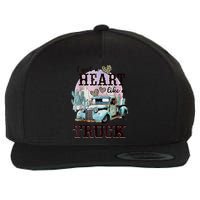 I Got A Heart Like A Truck Runs On Dreams Wool Snapback Cap