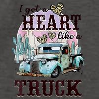 I Got A Heart Like A Truck Runs On Dreams Vector Backpack