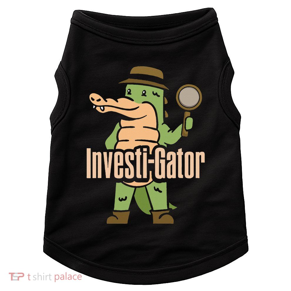 Investi Gator Alligator Spy Private Detective Investigator Doggie Tank