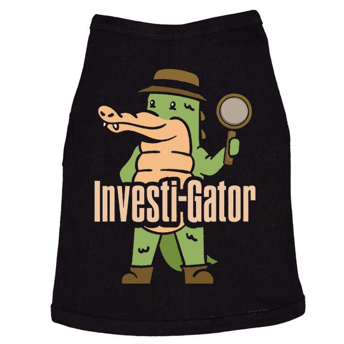 Investi Gator Alligator Spy Private Detective Investigator Doggie Tank