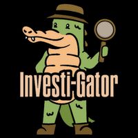 Investi Gator Alligator Spy Private Detective Investigator Baby Bodysuit