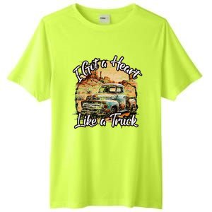 I Got A Heart Like A Truck Country Old Rusty Truck Tall Fusion ChromaSoft Performance T-Shirt