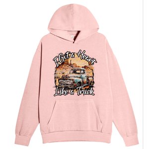 I Got A Heart Like A Truck Country Old Rusty Truck Urban Pullover Hoodie