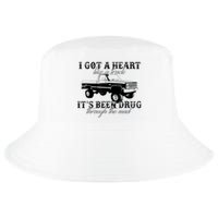 I Got A Heart Like A Truck Western Sunset Cowgirl Farm Cool Comfort Performance Bucket Hat