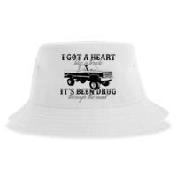 I Got A Heart Like A Truck Western Sunset Cowgirl Farm Sustainable Bucket Hat