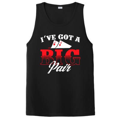 I've Got A Big Pair Funny Poker Card Player Casino Gambler PosiCharge Competitor Tank