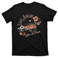 I Got A Heart Like A Truck Western Country Music Cowboy T-Shirt