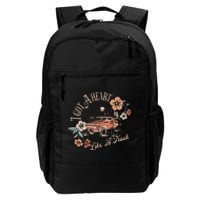 I Got A Heart Like A Truck Western Country Music Cowboy Daily Commute Backpack