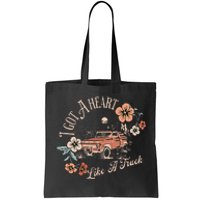 I Got A Heart Like A Truck Western Country Music Cowboy Tote Bag