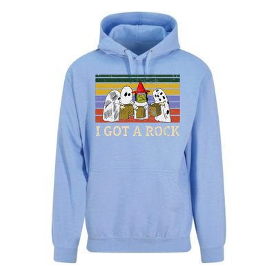 I Got A Rock Funny Halloween Ghost Unisex Surf Hoodie