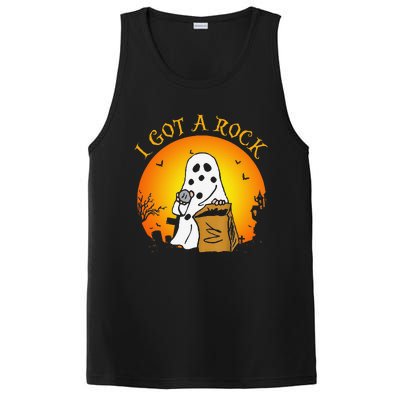 I Got A Rock Halloween Gift For Funny Funny PosiCharge Competitor Tank