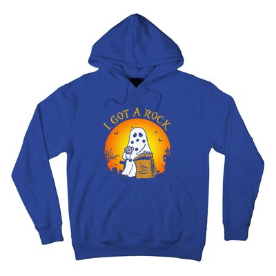 I Got A Rock Halloween Gift For Funny Funny Hoodie